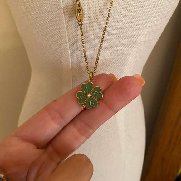 Juicy Couture Jewelry - Juicy Couture Necklace w/ Mini Clover Charm